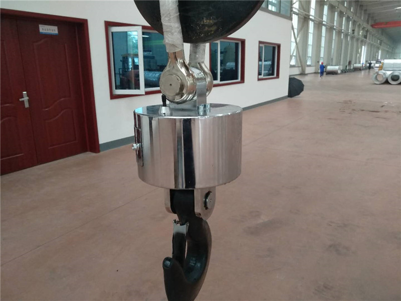 洛陽金濤華印OCS-20噸無線電子吊秤交付使用