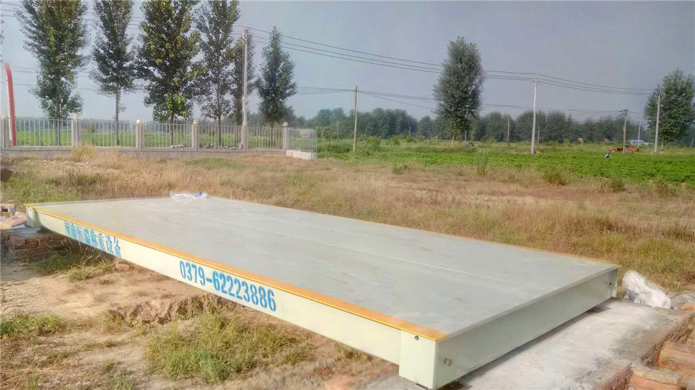 駐馬店新蔡縣木材收購廠 30噸地磅