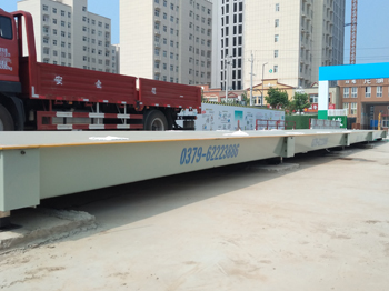 漯河中原城建集團18m-150噸地磅