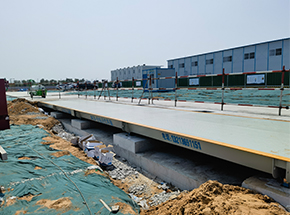 鄭州航空港醫學城100噸地磅